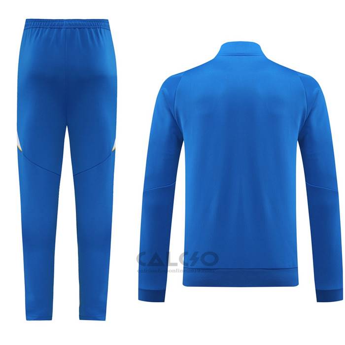 Tuta da Track di Giacca Boca Juniors 2024-2025 Blu